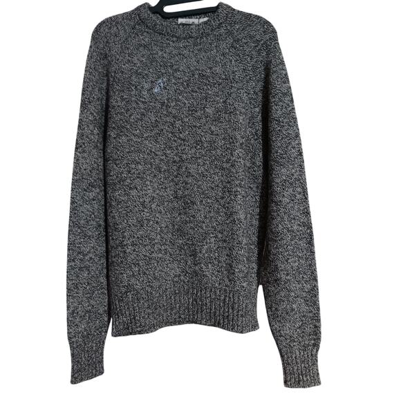 Duke of Marlborough Sweater Size Medium Men's Gray w other specks 55% Wool - Picture 1 of 5